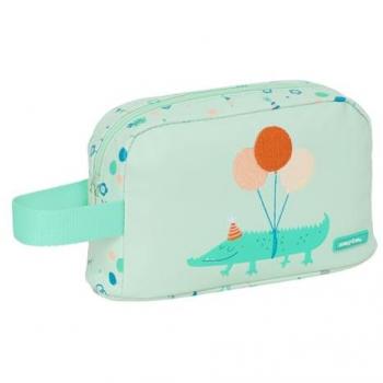 Portameriendas Térmico Safta Preescolar Fiesta Verde 21,5 x 12 x 6,5 cm