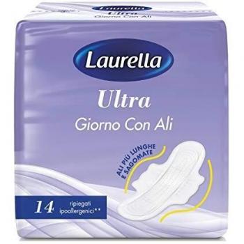 Laurella assorbenti ultra sottili giorno con ali 14 pezzi