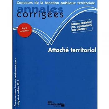 Attaché territorial 2012