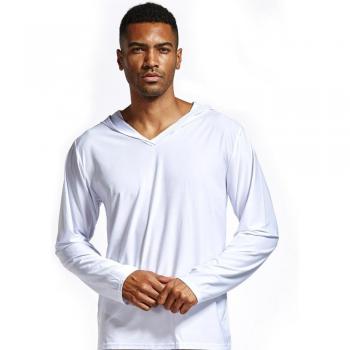 Men's Training Long Sleeve V-Neck Hoodie