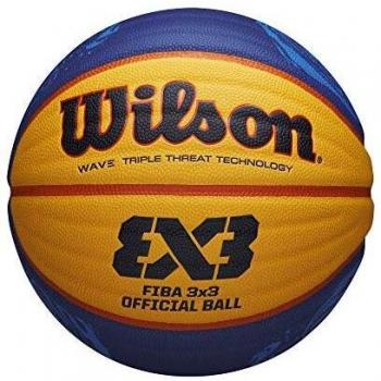 Wilson 3x3 Basketball Gelb – Universell einsetzbar, Erwachsene, 6-Zoll-Kategorie