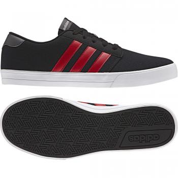 Adidas Vs Skate, Nero (Negbas/Escarl/Grpudg), 45 EU