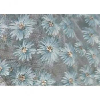 Daisy Celeste: Atuendo Nupcial Completo – Vestido, Tocado y Velo de Bufanda