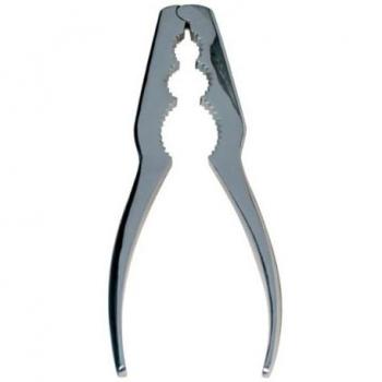 Cascanueces de Acero Cromado y Pulido Forjado a Mano