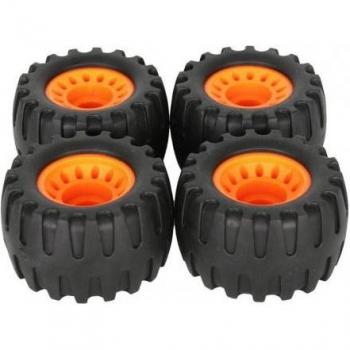 Practical Reusable Black Wheels for Skateboards/Longboards