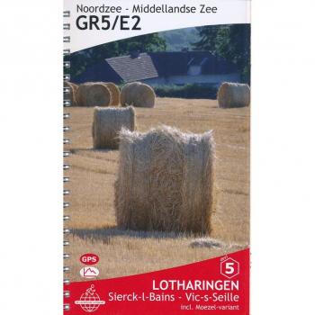 Wandelgids GR5/E2 Lotharingen traject Sierck-les-Bains naar Vic sur Seille incl. de Moezel variant | de Wandelende Cartograa