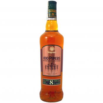 Whisky 100 Pipers 8 Años 70cl