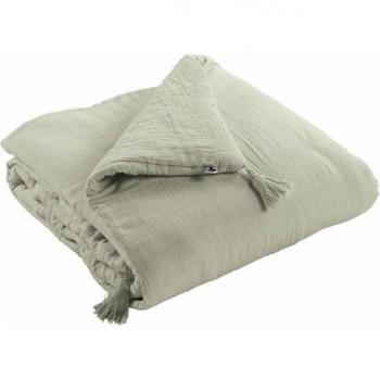 Fodero da letto Gaïa Verde Acqua 90x200 cm