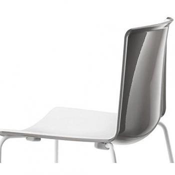 Asiento Ejecutivo 890 Dual Color – Gris & Blanco