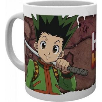 Mug blanc/marron Hunter X Hunter