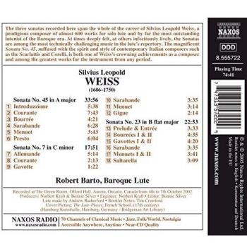 Volume 6 des Lautensonaten de Robert Barto