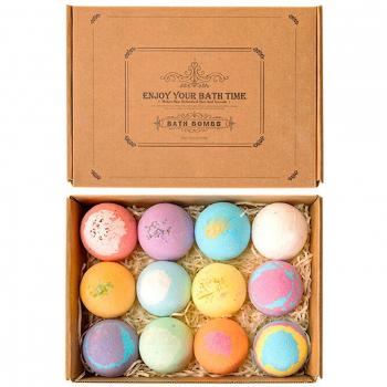 Pack 12 bath bombs 60 g – Nettoyant corps sec