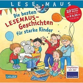 LESEMAUS Sonderbände: Die besten Lesemaus-Geschichten für starke Kinder: 10 Geschichten zum Anschauen und Vorlesen in einem Band