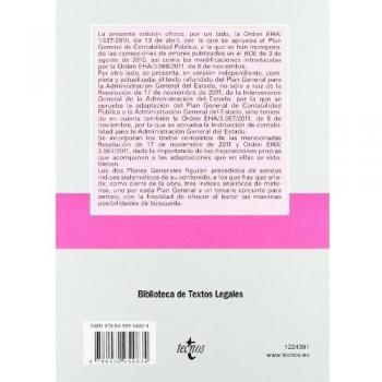Planes generales de contabilidad pública y para la administración general del estado