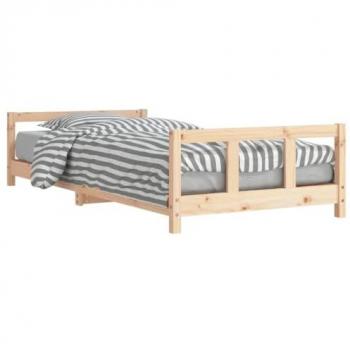 Cadre de lit 90x200 cm pour enfant, bois de pin massif, disponible chez vidaXL