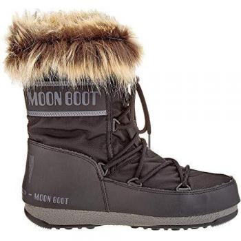 Moon Boot Damen Monaco Low Wp2 Schneestiefel, Schwarz (Nero 001), 42 EU