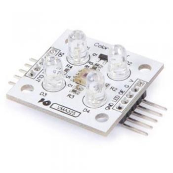 Sensor de color TCS3200 con matriz de fotodiodos