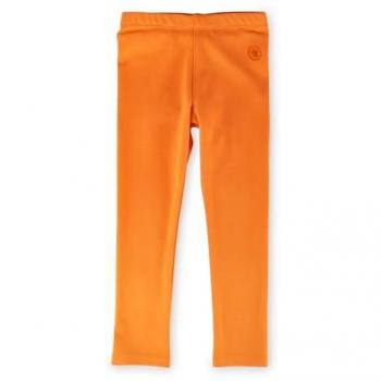 Orange Flamingo Leggings für kleine Entdecker