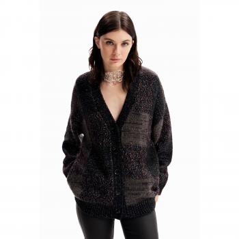 Damen Strickjacke Oversize kariert von Desigual
