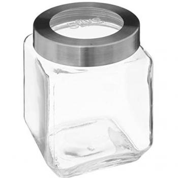 Bocal de Conservation en Verre avec Couvercle en Acier Miro 1,2L