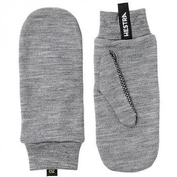 Grau Leder‑Merino Handschuhe (XL) – Hestra Touch Point