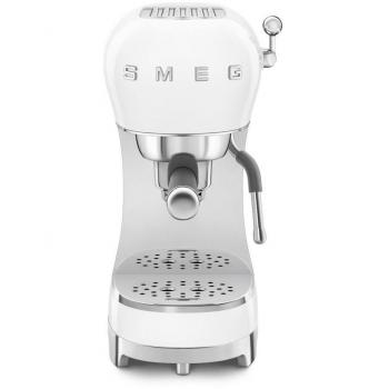 Smeg ECF02WHEU 50s Style Machine à café expresso en blanc