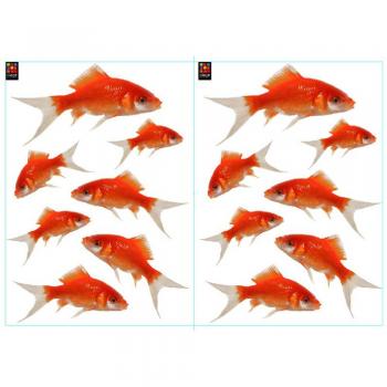 Adhésif Poisson Mural 29,7x21 cm