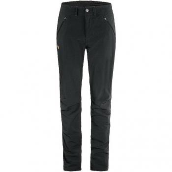 Pantalon d’aventure FJÄLLRÄVEN Abisko Trail Noir, Femme, 40