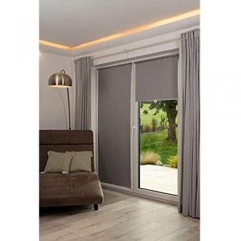 K-HOME Springrollo, Klemmfix, für dunkle Räume