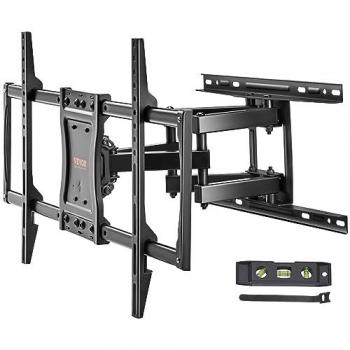 FlexMount Elite 4‑Arm TV Bracket – 37–75” TVs, Swivel & Tilt, VESA 600×400mm, 132 lb Max Weight
