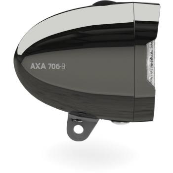 Phares d’appoint AXA 706‑B Retro 15 Lux – batterie LED noir chromé