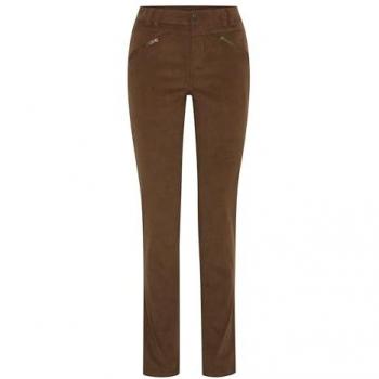 Stoffhose FRANSA FRTean Damen Hose mit Stretch, Größe 36, Farbe Braun (Rain Drum)