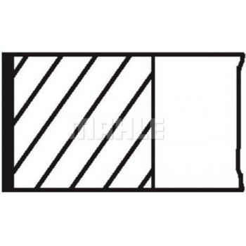 Kit de segmentos MAHLE 012 23 N0