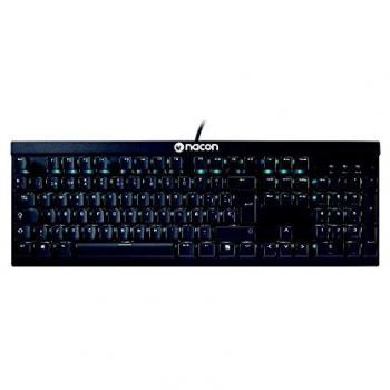 Nacon Clavier Gaming Noir à Touches Mécaniques-Optiques