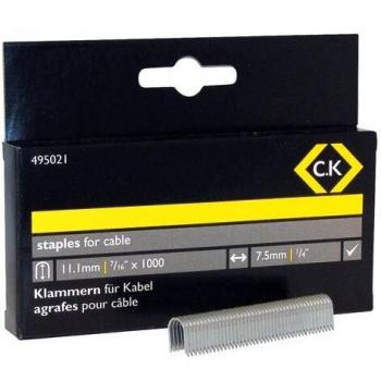 Cebekit CK 495021 Agrafes 10mm pour câbles