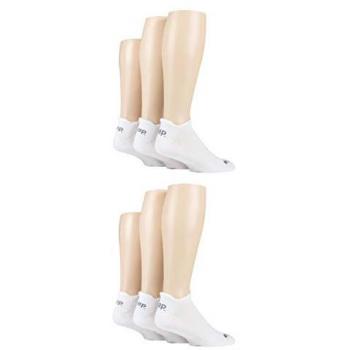 Men's 6 Pair Jeep Performance Socks White 6-11