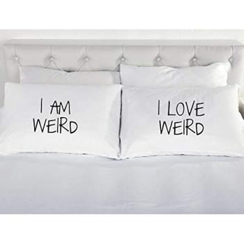 I Am Weird Pillow Set – 60 Second Makeover Edition (White)