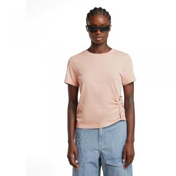 G-Star T-shirt femme ajustable rose en coton durable