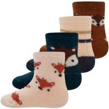 Calzini Ewers per bambini 4 confezioni Volpe/Righe