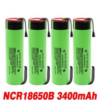Original 18650 Batterie NCR18650B 3,7 V 3400 mAh Lithium-Ionen-Akku