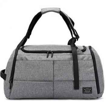 Valleycomfy Sport Bag Gym Sacs Grande capacité avec des Chaussures de Poche Main/épaule/Cross