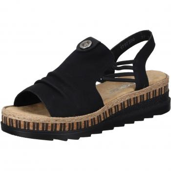 RIEKER Sandali Eleganti Nero 42
