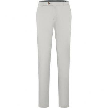Komfortable Chinohose in Hellgrau