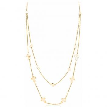 Collar Mujer Amen CROCI CUORI DOPPIA