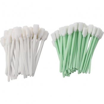 Tampons de Nettoyage Solvant Roland – 100 Éponges à Tête d’Impression