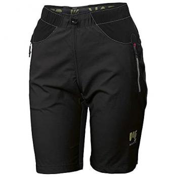 Cortos de Rock Karpos en Negro para Mujer