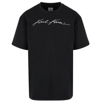 Camiseta Karl Kani Estilo Urbano Negra