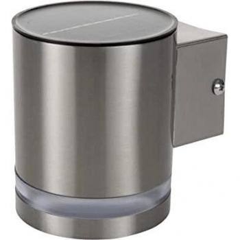 Éclairage mural solaire à capteur Smartwares Argent