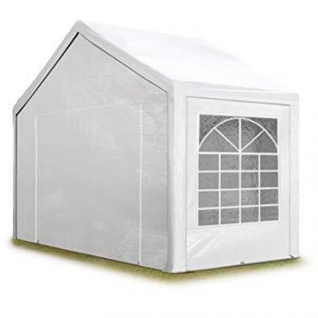Carpa TOOLPORT 3x2 m blanca, con protección UV