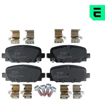 Ensemble de plaquettes de frein OPTIMAL BP-13056